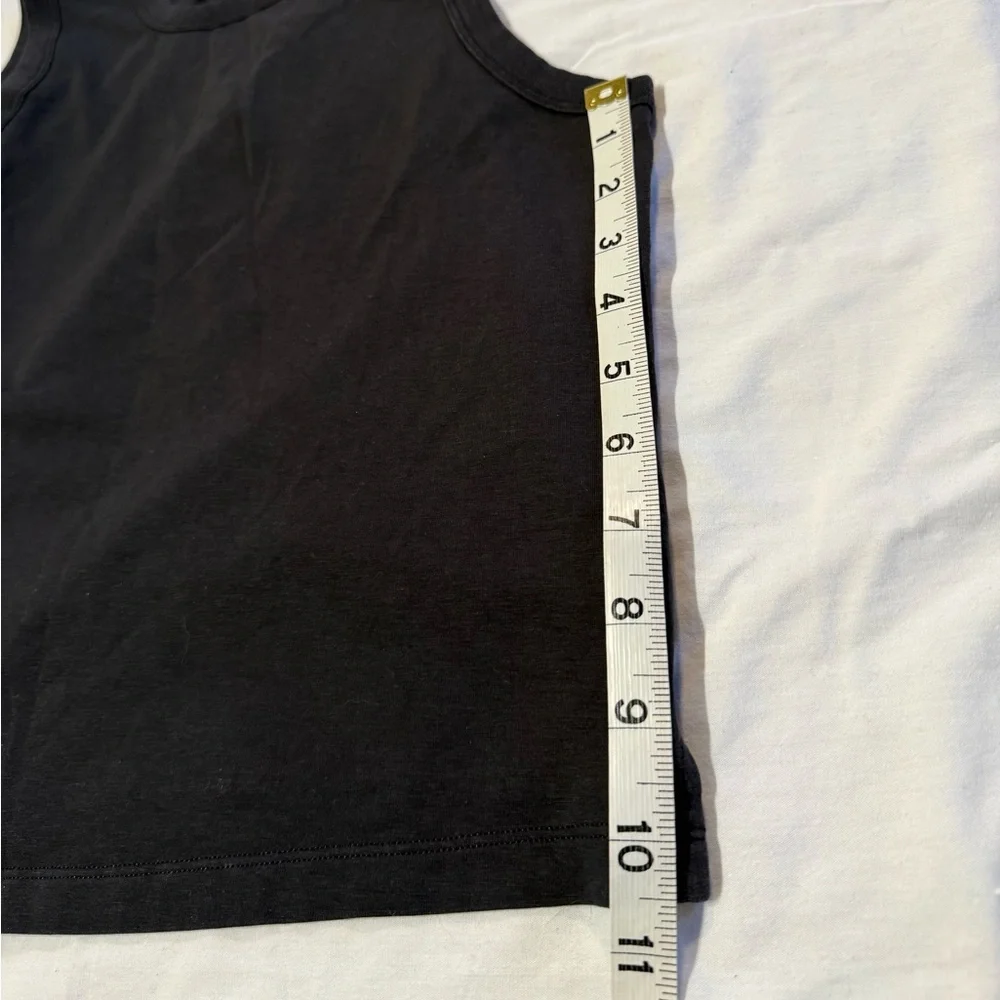 Black Sleeveless Tank Top #672 - Picture 4 of 5